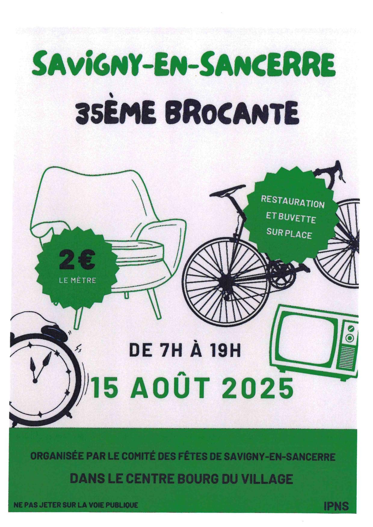 Brocante du 15 ao&ucirc;t
