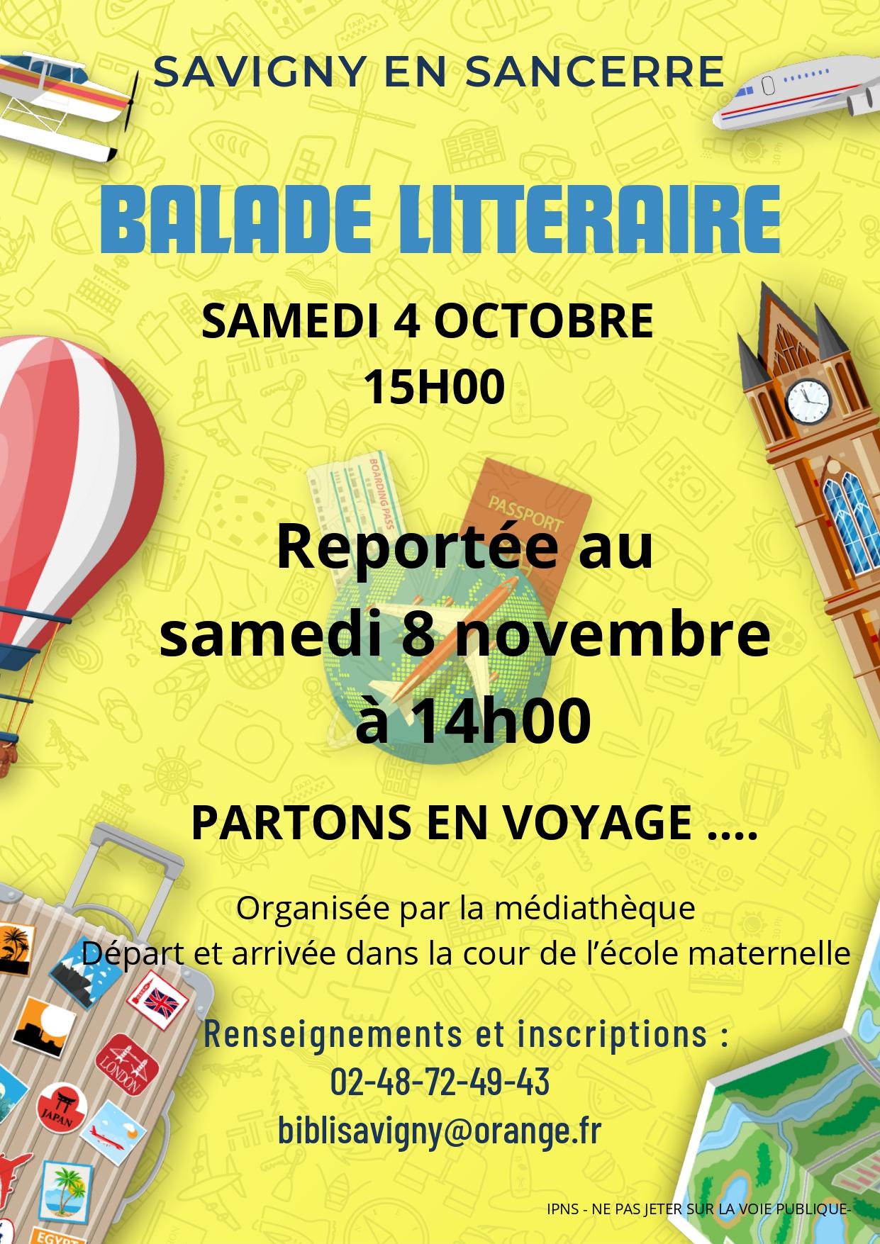 ballade litt&eacute;raire