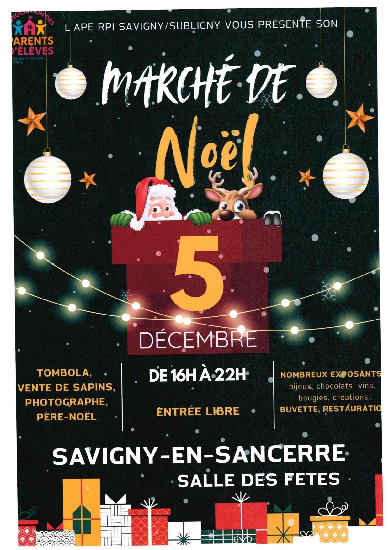 March&eacute; de No&euml;l
