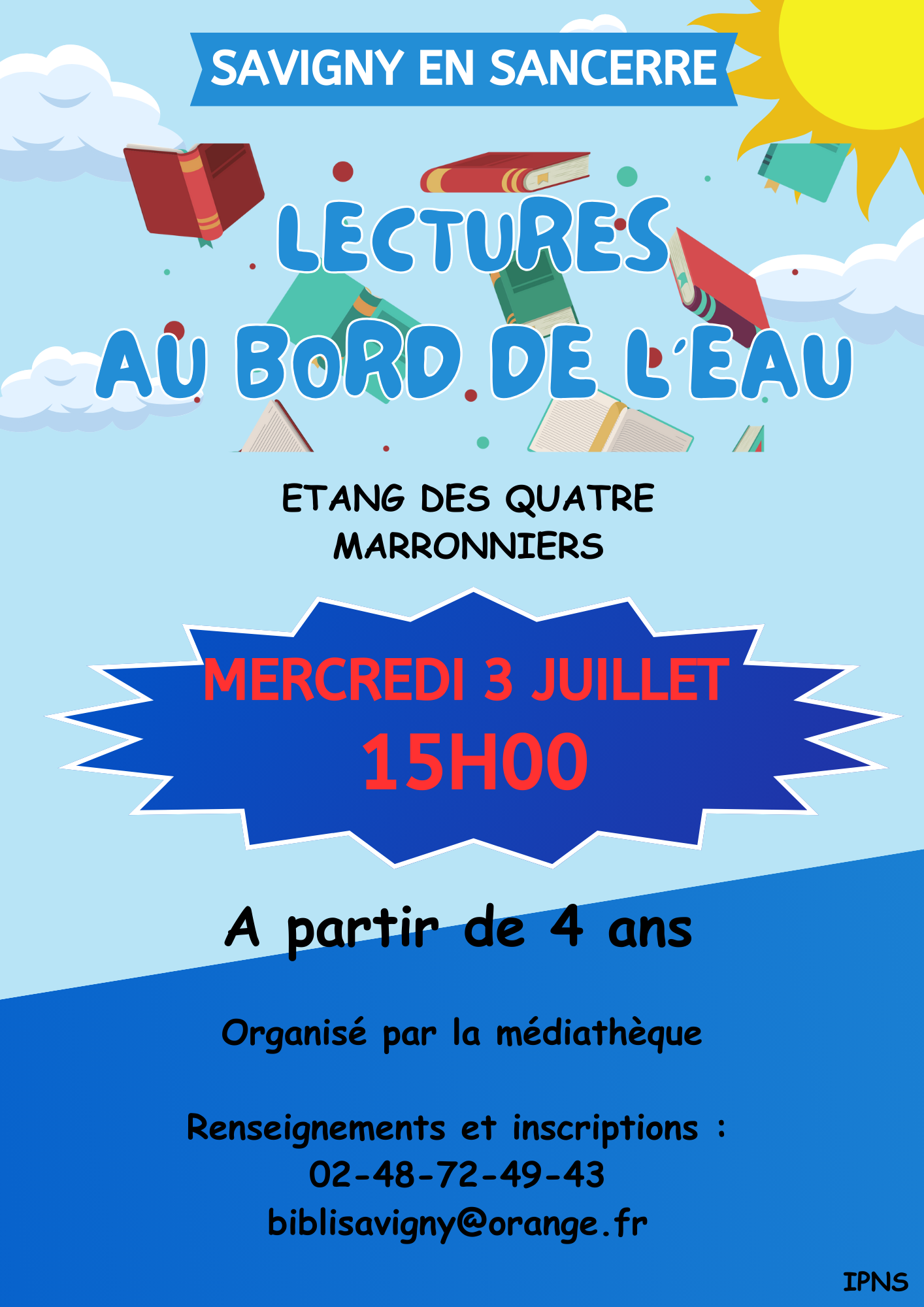 Lectures au bord de l'eau