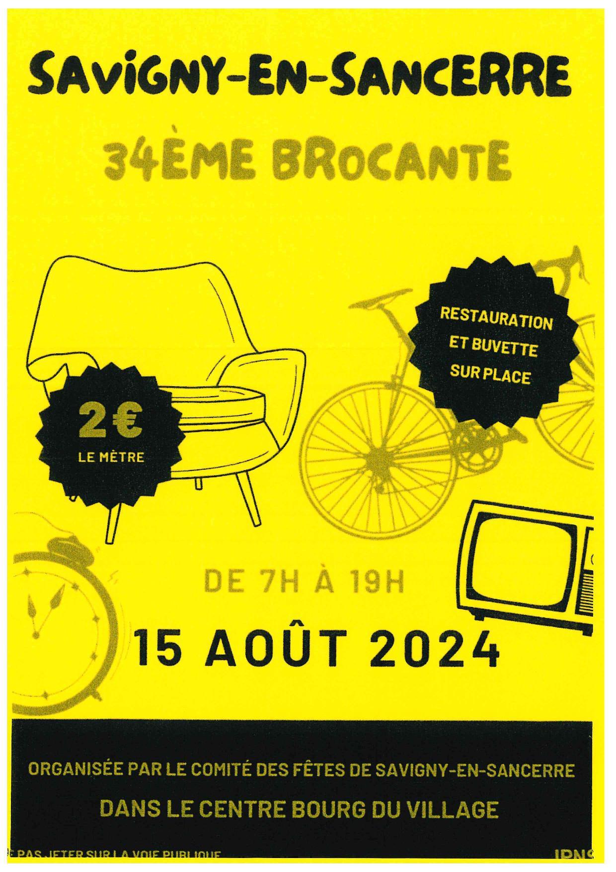 Brocante du 15 ao&ucirc;t
