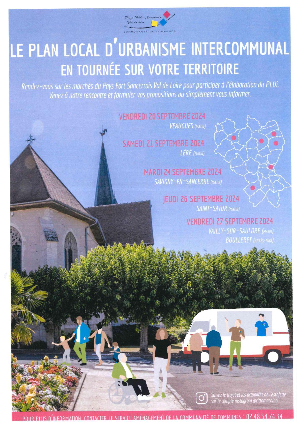camion du Plan Local d'Urbanisme